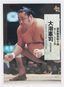 OSHIO KENJI No.163 - 1997 BBM Sumo Wrestling Trading Card - Picture 1 of 3