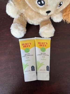 Crema limpiadora suave Burt’s Bees con soluciones sensibles al aloe 6 oz 2 unidades Foto 1 de 2