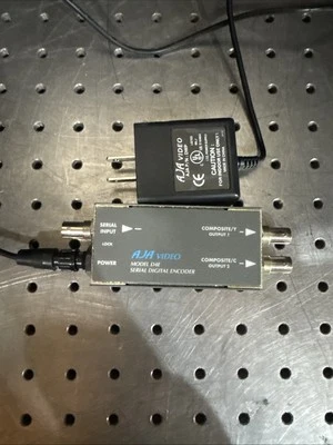 AJA Video Model D4E Serial Digital Encoder - Image 1 of 3