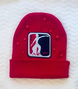 Delta Sorority Beanie | Delta Sigma Theta Embroidered Hat | D9 | Handmade - Picture 1 of 2
