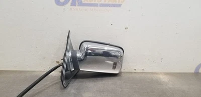 92 LINCOLN MARK VII HEATED EXTERIOR SIDE VIEW MIRROR LEFT DRIVER CHROME - Image 1 of 4