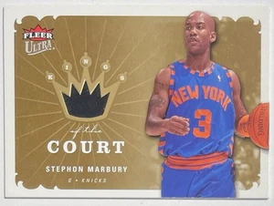 Stephon Marbury 2006-07 Fleer Ultra Game-Used Jersey Card🏀NEW YORK KNICKS🏀 - Picture 1 of 2