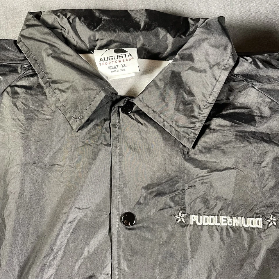 Puddle Of Mudd Jacket Men’s XL Grunge Rock Wesley Scantlin Nu Metal Crew Foto 1 de 4