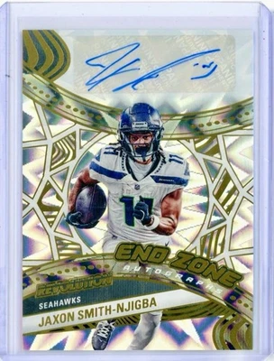2025 Jaxson Smith Njigba Panini Revolution End Zone Auto #’d /50 - Image 1 of 2