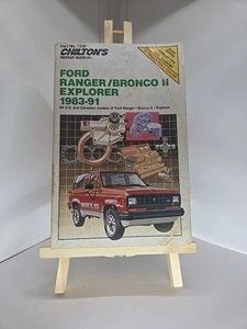 Ford Bronco II EXPLORER RANGER CHILTON 1983-91 servicio manual de reparación 90 89 88 86 - Imagen 1 de 1
