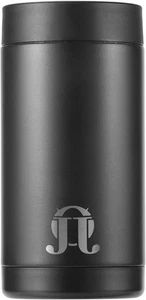 OJOJ Insulated 16oz Can Cooler Double Walled 16 oz, Black-16oz  - Picture 1 of 6