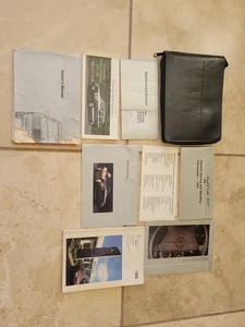 MERCEDES-BENZ CLASE E W124 MANUAL DEL PROPIETARIO RADIO MANUAL CUERO CARTERA 1993 - Imagen 1 de 9