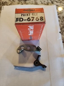 1 Ignition Points Set FORD MERCURY FLATHEAD  3.7L 226 L6 3.9L Standard FD-6768 - Picture 1 of 4