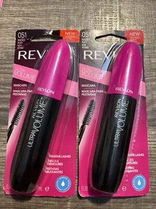 2 Pack Revlon Ultra Volume Mascara #051 Blackest Black, 8.5ml - Picture 1 of 1