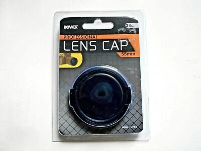 Bower 55mm Professional Snap-On Lens Cap No. CP55 - Image 1 of 4
