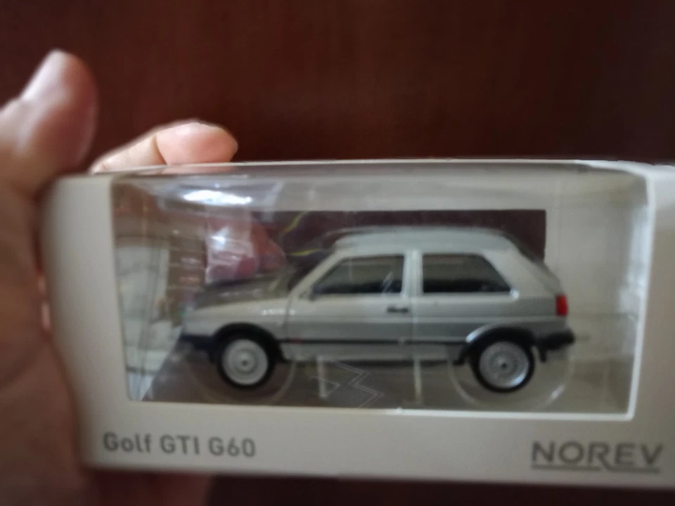Modellino auto scala 1:43 Norev VW GOLF GTI G60 2 serie modellismo collezione v' - Immagine 1 di 1