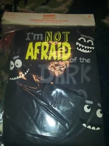 New nip Gymboree Gymmies 4 boy pajamas long sleeve Are you afraid of the dark - Picture 1 of 2