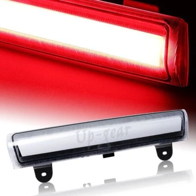 Para GMC Yukon XL 1500 2500 2000-2006 Lente Transparente Tira LED Tercera Luz de Freno Lámpara Foto 1 de 4