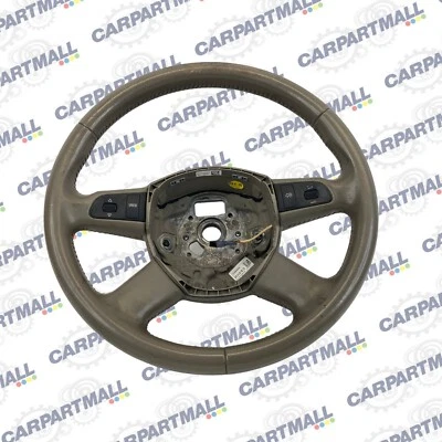 2006 2007 2008 AUDI A6 LEFT DRIVER SIDE STEERING WHEEL 4F0-419-091-DB-1ZH OEM - Image 1 of 4