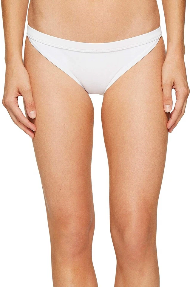 Nicole Miller Womens 173150 LA Plage Mikaela Bikini Bottom White Size M - Image 1 of 3