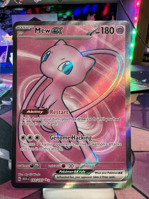 Mavin  RARE Pokémon Mew V Pokemon Gold Foil Pokemon Card With Toploader