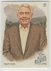 2019 Topps Allen&Ginter Dan Rather