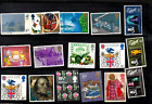 GREAT BRITAIN Stamp Lot of (16) mostly Mint Hinged K55