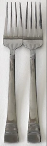 Pfaltzgraff Edelstahl 18/0 Kensington Saphir Bay SALATGABELN GABEL X2er-Set - Bild 1 von 3