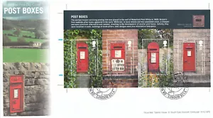 Post Boxes EX PRESS SHEET GB RM FDC Farringdon Road London EC1A 2009 (131703) - Picture 1 of 1