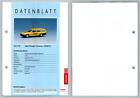 Opel Omega Caravan OAMTC #8  Sondermodelle Datenblatt - Herpa Data Sheet
