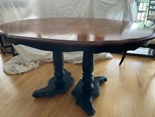 Pick Up-Vintage Stanley French Provincial Style Cherrywood Dining Table w/leaves