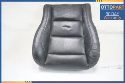 Jaguar XK 2007-2009 asiento inferior lado del paso derecho cojín cuero negro OEM Foto 1 de 4