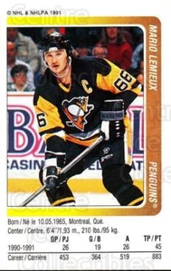 1991-92 Panini Stickers #268 Mario Lemieux - Picture 1 of 1