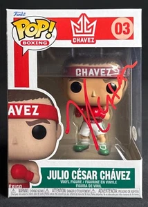 Julio Cesar Chavez Signed Boxing Funko #03 PSA 2C70496 - Picture 1 of 5