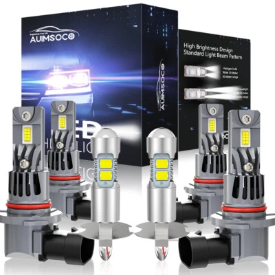 Kit de luces LED Hi Lo para Volvo 850 1995 1996 1997 6 piezas 9005 9006 H3 luces antiniebla Foto 1 de 4