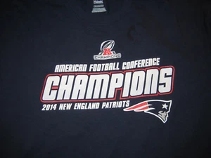 Majestic 2014 New England Patriots Konferenz Champions - NFL T-SHIRT Herren 2XL   - Bild 1 von 3