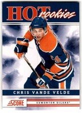 2011-12 Score Chris VandeVelde Rookie #510 Edmonton Oilers
