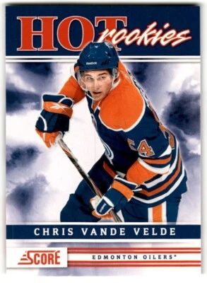 2011-12 Score Chris VandeVelde Rookie #510 Edmonton Oilers - Image 1 of 2