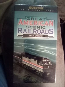 Great American Scenic Railroads The Surfline VHS, 1998) SEALED - Picture 1 of 1