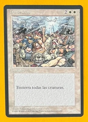 MTG WRATH OF GOD (Spanish) 4th Edition FBB (OldManMTG 008-897) - Image 1 of 4