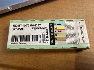 Walter HARTMETALLEINSÄTZE MENGE 10 RDMT10T3M0-D57 WKP25 - Bild 1 von 2