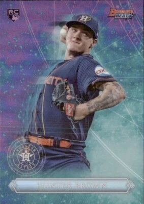 2023 BOWMAN'S BEST - ASTRAL PROJECTIONS HUNTER BROWN #AP-12 (RC) - Image 1 of 2