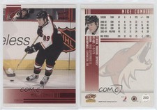2004-05 Pacific Red Mike Comrie #200