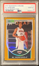 ( PSA 10 ) Al Horford 2007-08 Bowman Chrome RC #112 Gold Refractor /99 Rookie
