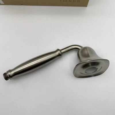 CABEZAL DE DUCHA DE MANO CON SPRAY TURBINA ESTÁNDAR AMERICANA ACABADO NÍQUEL SATINADO Foto 1 de 4