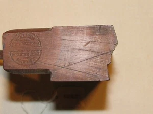 1/2 INCH RECESSED QUARTER ROUND - W. G. LAMB, NEW BEDFORD Molding Plane - - Picture 1 of 7