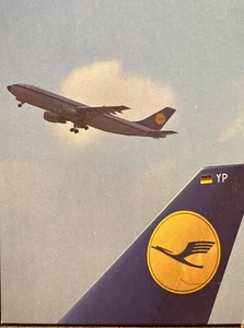 Lufthansa YP Airplane Vintage Never Used Postcard VG - Picture 1 of 4