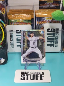 2025 Bowman Chrome - Chase Dollander #62 (RC) Mojo Refractor - Picture 1 of 2