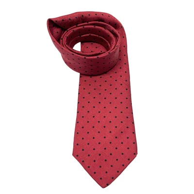 Leonardo Strelli Tie Rack 100% Silk Men's Classic Office Work Preppy Neck Tie - Image 1 of 4