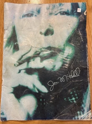 Joni Mitchell Official 1983 Tour Guide - Wild Things Run Fast - Autographed - Image 1 of 4