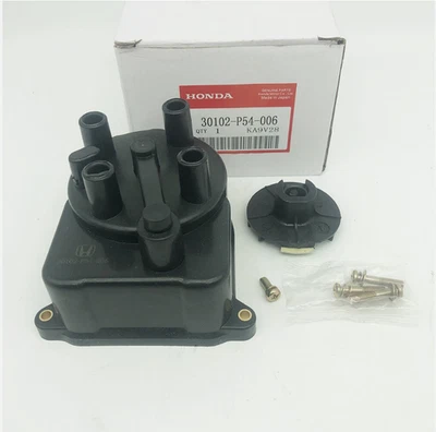 For Honda Civic 1992-2000 OEM Distributor Cap & Distributor Rotor Ignition Kit — 第 1/4 张图片