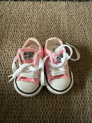 Zapatillas Converse Chuck Taylor All Star Cuna Rosa Bebé Talla 2 865160C Foto 1 de 2