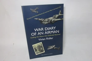 War Diary of an Airman by Vivian Ridler, Signed, 1st edition, 2024. - Imagen 1 de 10