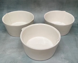 3 cuencos de sopa/cereal Williams Sonoma Fraiche 2013 - Imagen 1 de 3