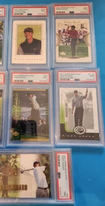 PSA 9 MINT TIGER WOODS 2001 UPPER DECK LOT (6)  GALLERY, VICTORY, E ++ - Picture 1 of 2